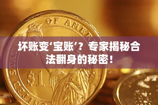济南坏账变‘宝账’？专家揭秘合法翻身的秘密！