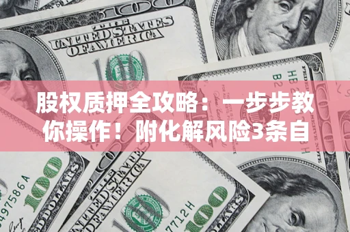 济南股权质押全攻略：一步步教你操作！附化解风险3条自救法则